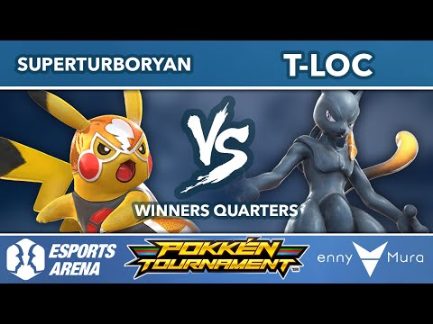 eM | SuperTurboRyan (Pikachu Libre) vs L|U T-Loc (Shadow Mewtwo) - eSports Arena Pokken Open 1.0 W