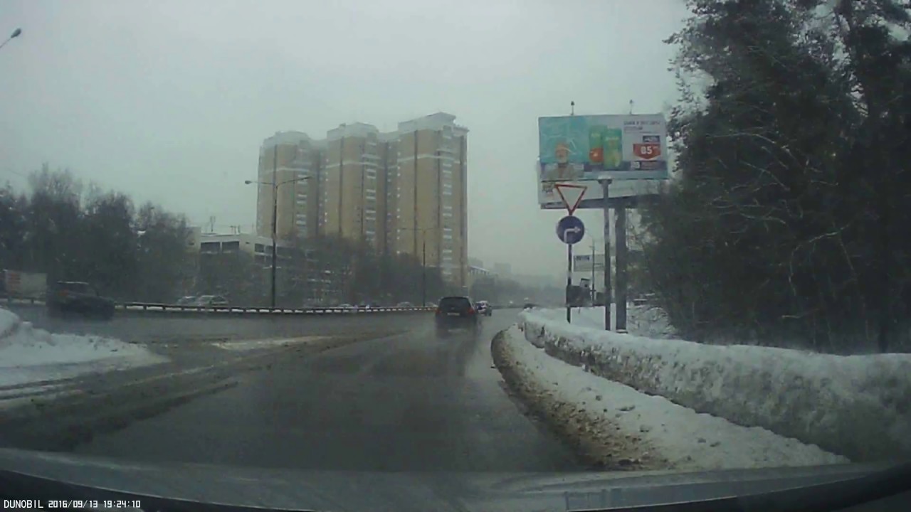 Уснул за рулем в Москве