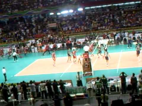 SESI Campeão da Superliga 2010/ 2011- Ponto final do jogo