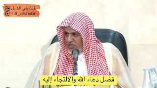 صورة أ.د. علي الشبل | فضل دعاء الله والالتجاء إليه