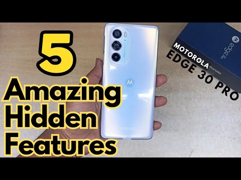 Amazing Features Of Moto Edge 30 Pro | Hidden Features | Screen Mirroring In Edge 30 Pro