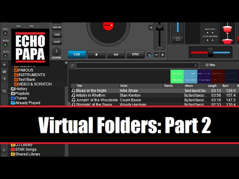 Virtual DJ 8: Virtual Folders Part 2