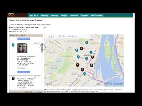How to create a UPS Access Point shipment (ups.com)