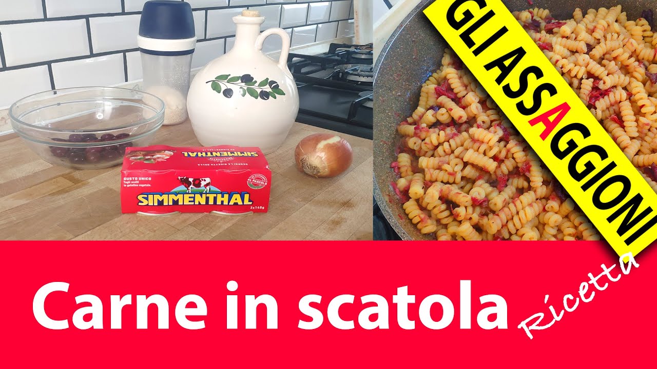 Ricetta con carne in scatola