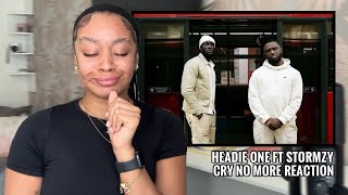 Headie One Ft  Stormzy - Cry No More (Official Video) | Reaction