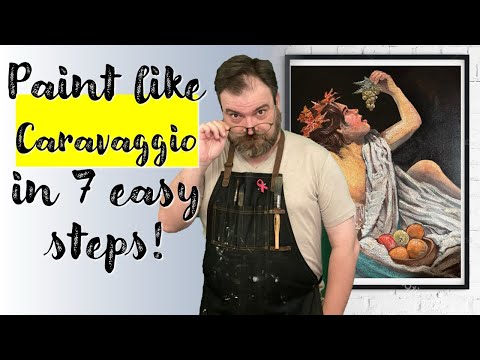Paint like Caravaggio in 7 easy steps!