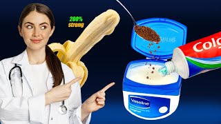Only 3 minutes, Penis as strong as steel || Benefits of vaseline and coffee powder