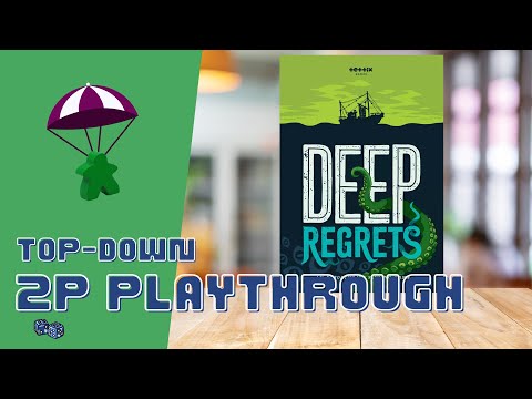 Deep Regrets Two-Player Playthrough (4K) // An Unfortunate Fishing Game