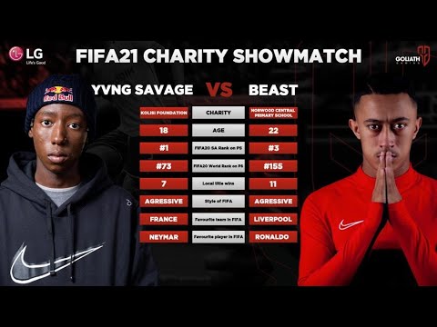 Top South African FIFA players play FIFA21 charity showmatch on world’s largest OLED TV