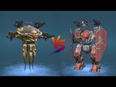 [WR] Nodens VS Arthur / Retaliator Vengeance Titan Comparison / War Robots