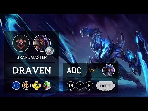 Draven ADC vs Kai'Sa - EUW Grandmaster Patch 9.8