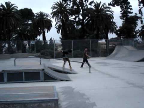 Hollenbeck skate sesh- Luis