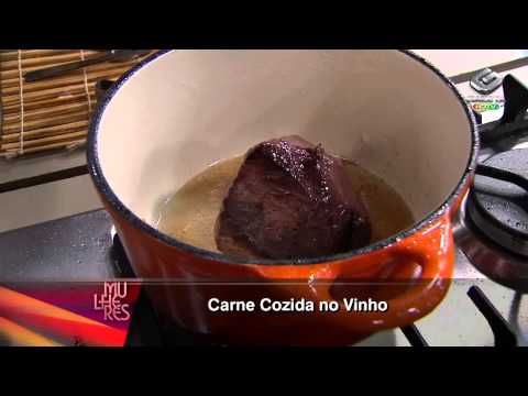 Receita dia 08/04/2013 - Carne cozida no vinho