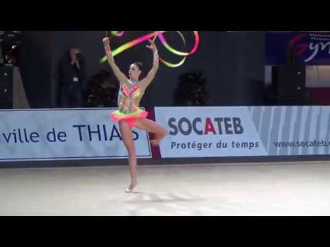 Anna SEBKOVA (CZE) ribbon - 2017 Thiais AA