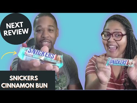 Snickers Cinnamon Bun taste review @SnickersBrand