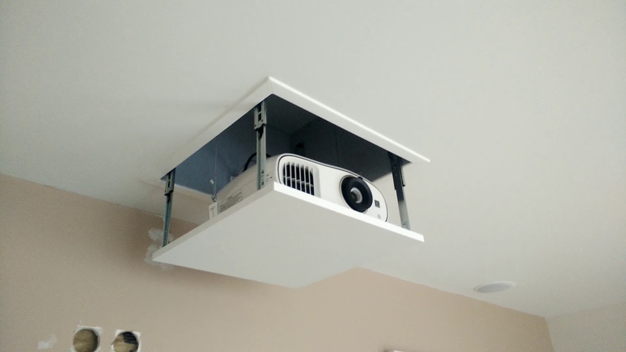 Trappe Motorisée  pour vidéoprojecteur