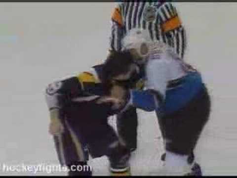 Donald Brashear vs Andrew Peters