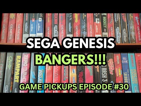 7 SEGA Genesis BANGERS in 2023! Game Pickups Episode 30