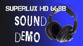 Video thumbnail for Superlux HD 668B Sound Demo Review by Tech Room