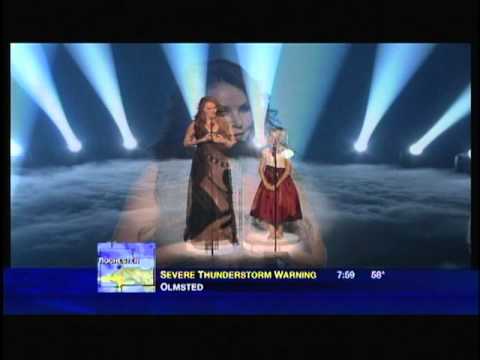 Jackie Evancho & Sarah Brightman. - AGT results show