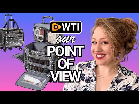 Amythe Sewing Machine Case with Wheels - WTI product video review
