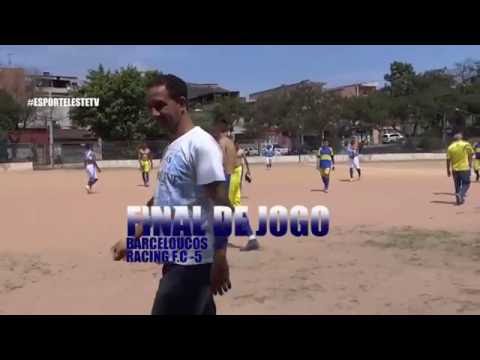 BARCELOUCOS F.C  X  RACING F.C MELHORES MOMENTOS...