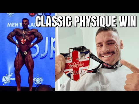 CLASSIC PHYSIQUE CLASS WIN ! How am I improving for my next show? Bodybuilding advice