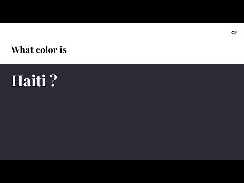 Haiti color #2c2a35 hex color - Violet color - Warm color 2c2a35