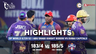 ILT20 S2 | Hindi - HIGHLIGHTS | Dubai Capitals  V/S Abu Dhabi Knight Riders - T20 Cricket | 25th Jan