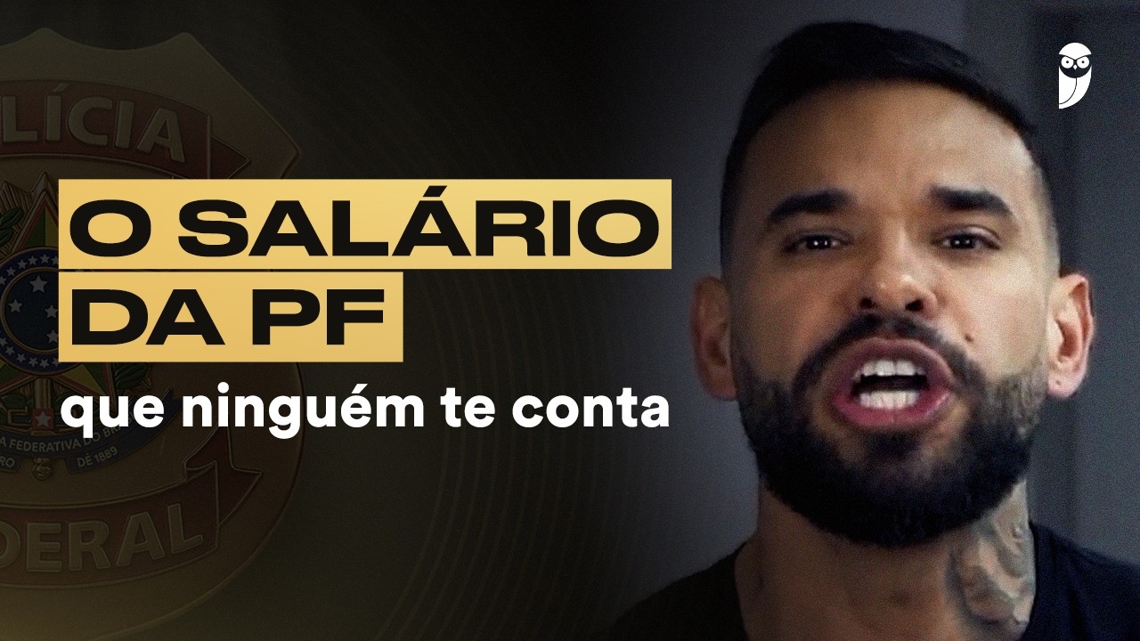Quanto realmente cai no seu bolso na Polícia Federal?