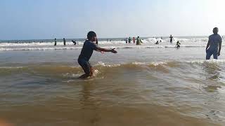 preview picture of video 'kabadi in Bapatla beach.'