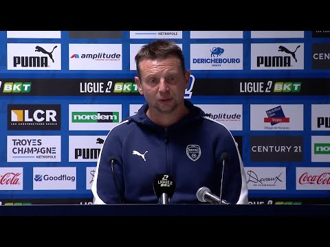 ESTAC 1-0 Bastia: Reaction from the Troyes coach