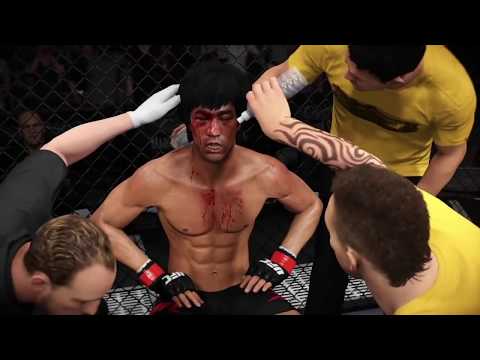 UFC korean zombie VS  Bruce Lee!! !!