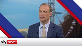 Dominic Raab: Russia 'sanctions are not an act of war'