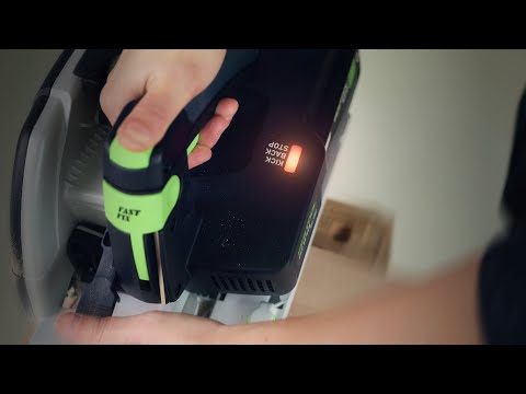 Akumuliatorinis rankinis diskinis pjūklas Festool HKC 55 KEB-Basic | 578302 video