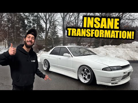 Turning My R32 Sedan into a GT-R (Cheap Front End Swap)