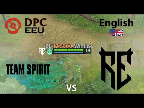 Team Spirit vs Rune Eaters  (game 1) BO2 | DPC EEU | Summer Tour 2022