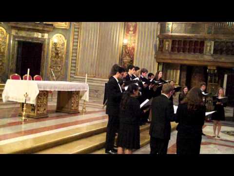 Georgetown University Chamber Singers - "Upon Your Heart" (Eleanor Daley)