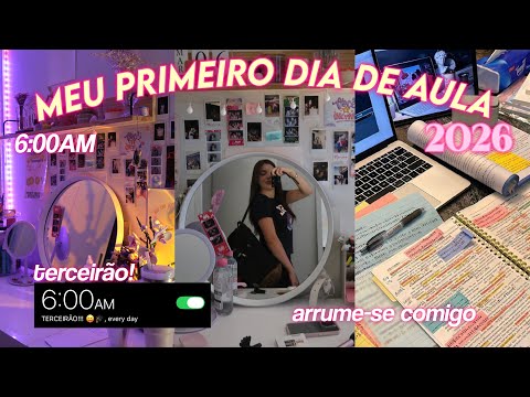 My first day of school in 2026 🎓💌 | 3rd year of high school, get ready with me, back to school