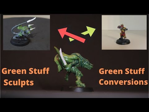 Blood Bowl Green Stuff Sculpt And Conversion Showcase