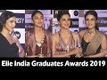 Bollywood Celebs At Elle India Graduates Awards 2019 Taapsee Pannu Shriya Pilgaonkar