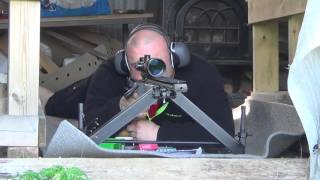 First test with the JAS F-Class bipod at 500 meters