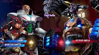 Marvel vs Capcom Infinite - Sigma/Monster Hunter Arcade Mode