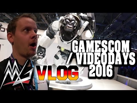 Gamescom / Videodays 2016 mit Goldberg, 2K, Paraflow & Franz | VLOG Video