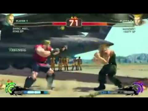 SSF4: Shiro (Abel) matches (PS3)