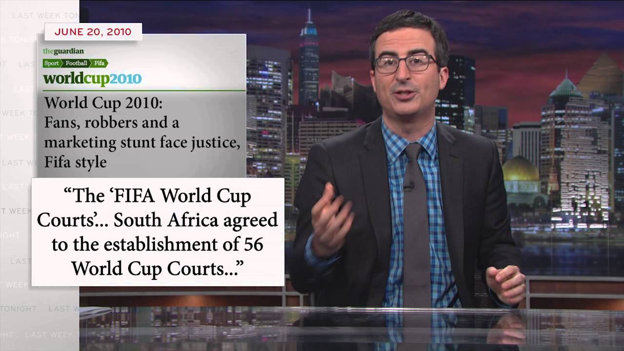 FIFA and the World Cup: Last Week Tonight with John Oliver (HBO) - YouTube