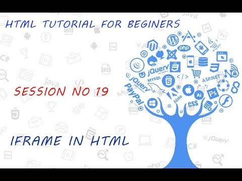 HTML Tutorial for Beginners 19 IFRAME Element