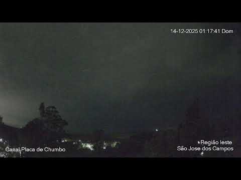 Céu de São José dos Campos.. Carvalho Pinto... Ayrton Senna.(sempre com chuvas ao vivo e meteoros)