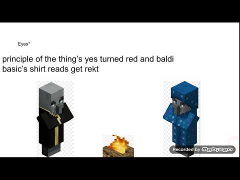 illagers vs Baldi Basic [ENDGAME]