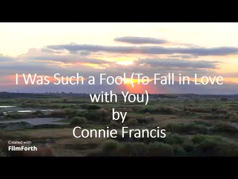 I Was Such A Fool (to Fall In Love With You) - Connie Francis